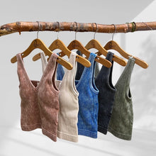 Load image into Gallery viewer, Emily Built-In Bra Tank Top