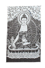 Load image into Gallery viewer, Seated Buddha Stonewashed Tapestry
