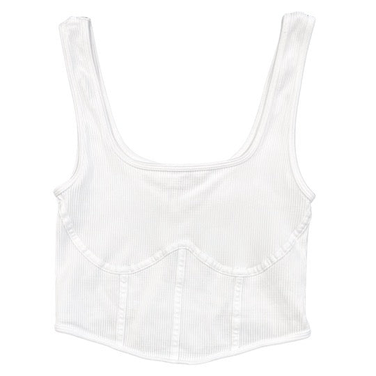 Nikibiki Ribbed Corset Crop Top NS8221