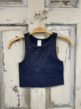 Load image into Gallery viewer, NikiBiki Chevron Ribbed High Neckline Top (Washed) NS8017
