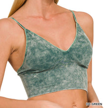 Load image into Gallery viewer, Camila Built-In Bra Tank - Zenana Ribbed Spaghetti Strap Top
