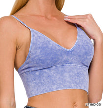 Load image into Gallery viewer, Camila Built-In Bra Tank - Zenana Ribbed Spaghetti Strap Top
