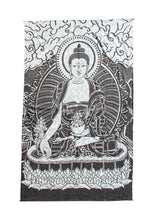 Load image into Gallery viewer, Seated Buddha Stonewashed Tapestry
