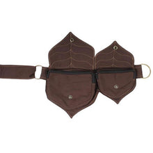 Load image into Gallery viewer, Cotton Two Leaf Pocket Waist Belt
