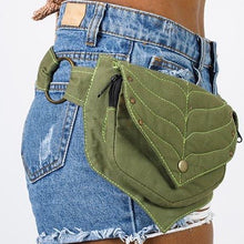Load image into Gallery viewer, Cotton Two Leaf Pocket Waist Belt
